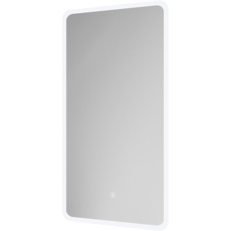 Wholesale Domestic Pinehurst 400mm x 700mm Illuminated Dimmable LED Mirror with Demister and Touch Sensor