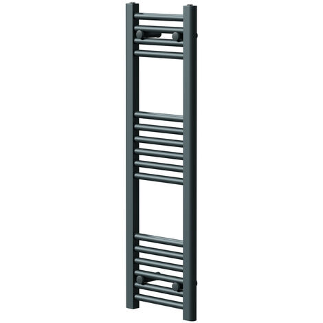 Wholesale Domestic Pizarro Anthracite 1000mm x 300mm Straight Heated Towel Rail