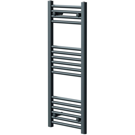 Wholesale Domestic Pizarro Anthracite 1000mm x 400mm Straight Heated Towel Rail