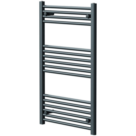 Wholesale Domestic Pizarro Anthracite 1000mm x 600mm Straight Heated Towel Rail