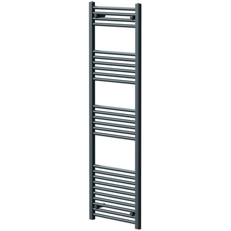 Wholesale Domestic Pizarro Anthracite 1600mm x 500mm Straight Heated Towel Rail
