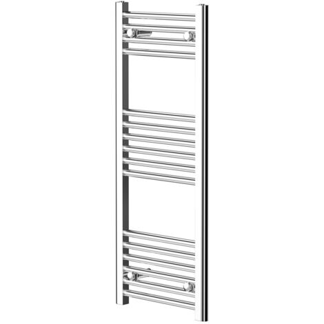 Wholesale Domestic Pizarro Chrome 1000mm x 400mm Straight Heated Towel Rail