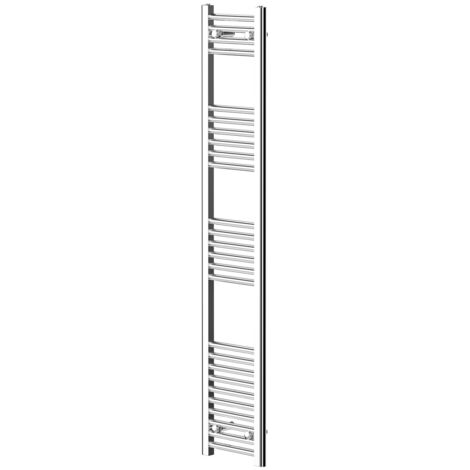 Wholesale Domestic Pizarro Chrome 1600mm x 300mm Straight Heated Towel Rail