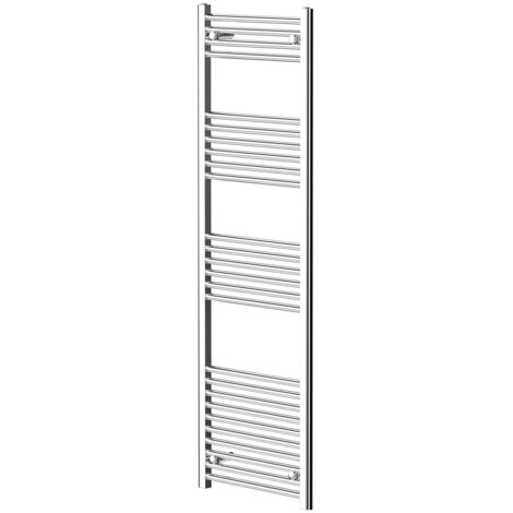 Wholesale Domestic Pizarro Chrome 1600mm x 500mm Straight Heated Towel Rail
