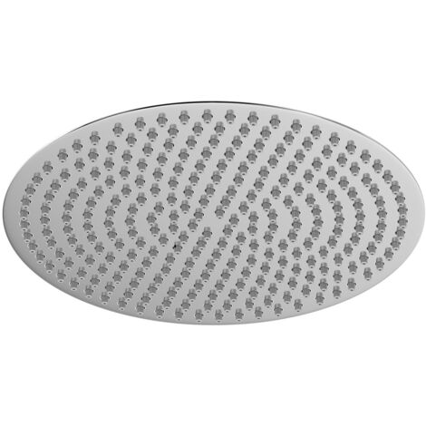 Wholesale Domestic Polished Chrome 400mm Thin Round Fixed Shower Head