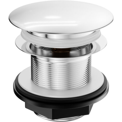 Wholesale Domestic Polished Chrome Push Button Bath Waste without Overflow
