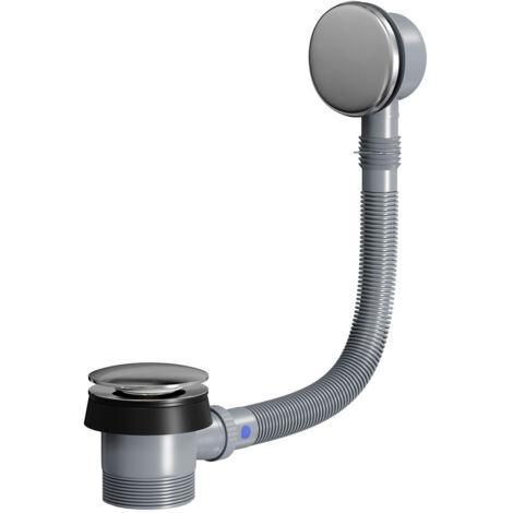 Wholesale Domestic Polished Chrome Round Easy Clean Sprung Click Clack Bath Waste