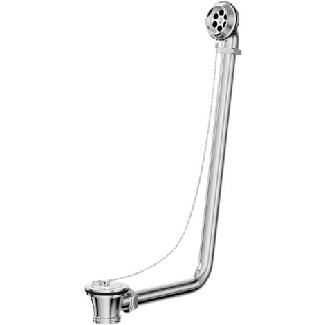 Wholesale Domestic Polished Chrome Traditional Luxury Exposed Retainer Bath Tub Waste