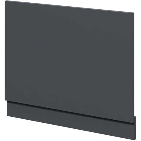 Wholesale Domestic Satin Anthracite MDF 700mm End Bath Panel with Plinth
