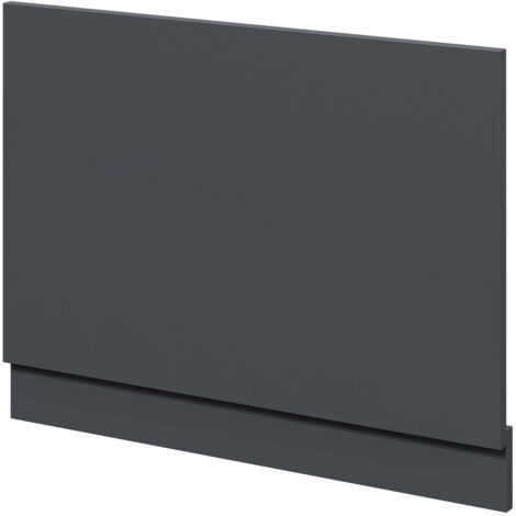 Wholesale Domestic Satin Anthracite MDF 750mm End Bath Panel with Plinth