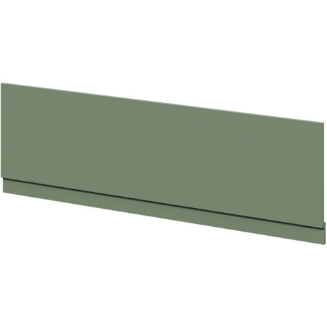 Wholesale Domestic Satin Green MDF 1800mm Front Bath Panel with Plinth