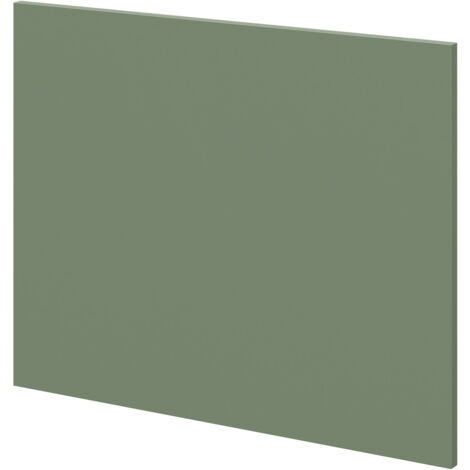 Wholesale Domestic Satin Green MDF 700mm L Shaped End Bath Panel