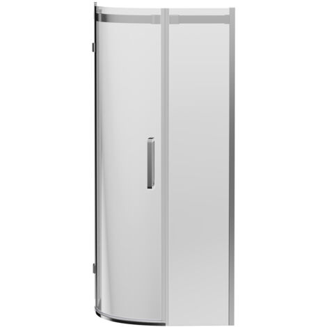 Wholesale Domestic Series 10 Chrome 900mm Inline Quadrant Shower Enclosure