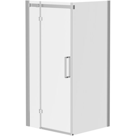 Wholesale Domestic Series 10 Chrome Inline 1000mm x 900mm Hinged Door Shower Enclosure