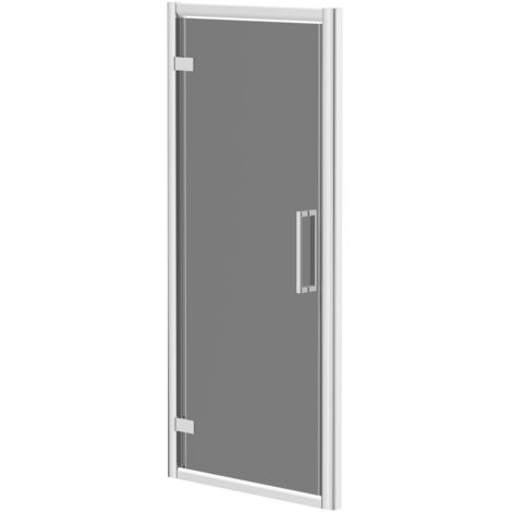 Wholesale Domestic Series 9 Chrome 900mm Tinted Glass Hinged Shower Door