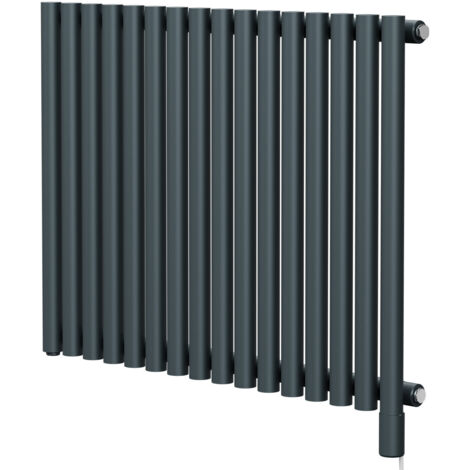 Wholesale Domestic Sinclair Anthracite 600mm x 795mm Horizontal Single Panel Electric Radiator