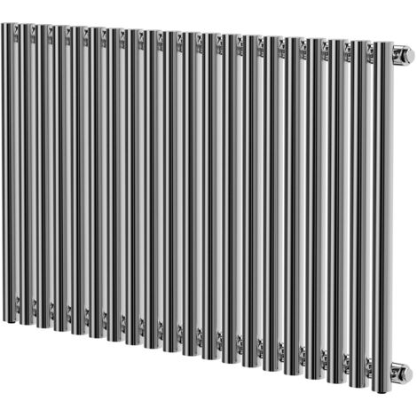 Wholesale Domestic Sinclair Chrome 600mm x 995mm Horizontal Single Panel Radiator