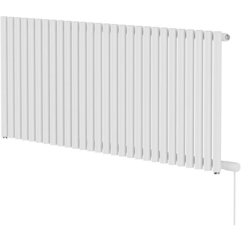 Wholesale Domestic Sinclair White 600mm x 1395mm Horizontal Single Panel Electric Radiator