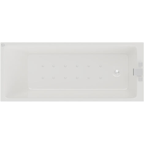 Wholesale Domestic Slim Edge 1700mm x 700mm 12 Jet Chrome Easifit Single Ended Spa Bath