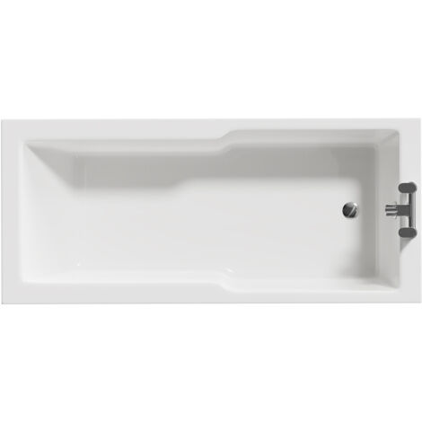 Wholesale Domestic Square 1700mm x 750mm Straight Single Ended Shower Bath