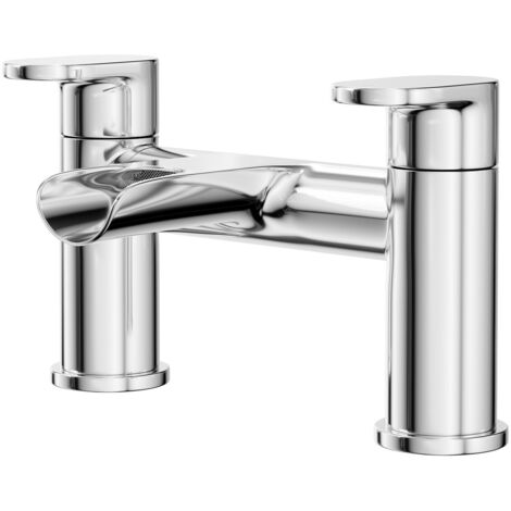 Wholesale Domestic Stream Polished Chrome Waterfall Bath Filler Tap