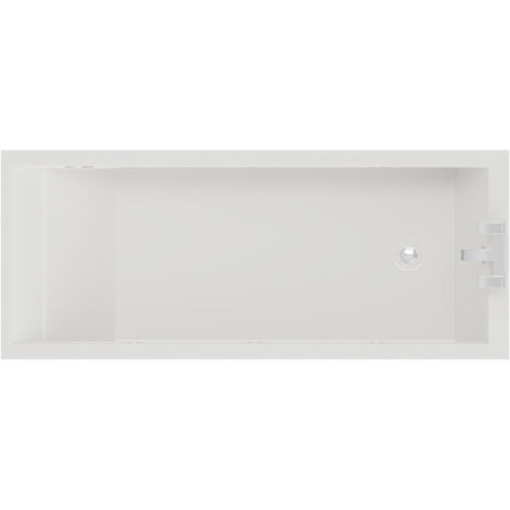 Wholesale Domestic Summit 1700mm x 750mm 6 Jet Chrome Flat Jet Single Ended Whirlpool Bath
