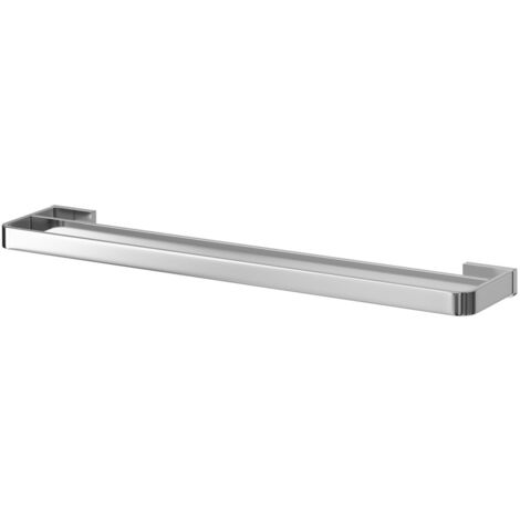 Wholesale Domestic Taurus Polished Chrome Wall Mounted Double Towel Rail