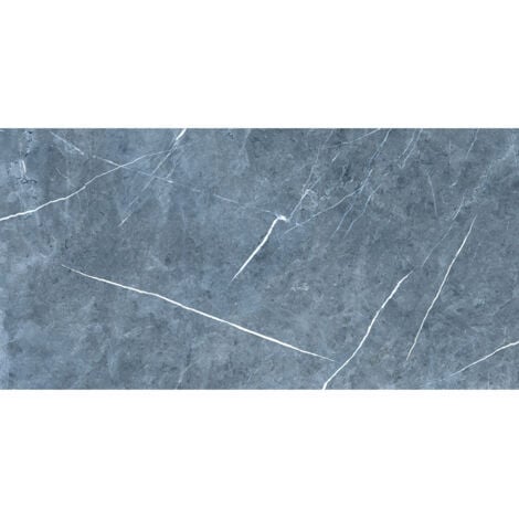 Wholesale Domestic Theatre Polished Blue 60cm x 120cm Porcelain Wall and Floor Tile