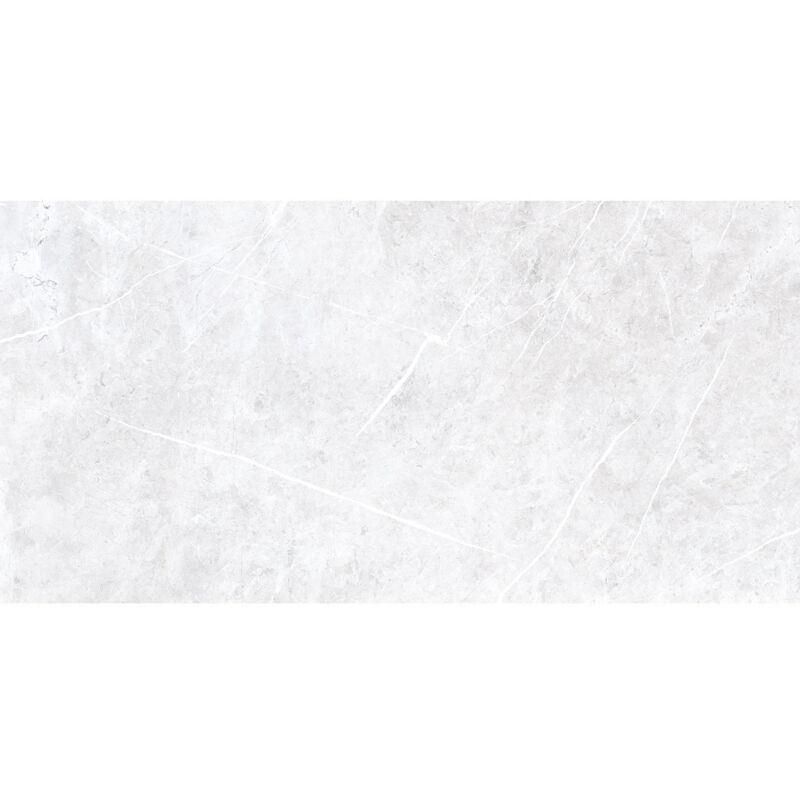 Theatre Polished White 30cm x 60cm Porcelain Wall and Floor Tile - White - Wholesale Domestic