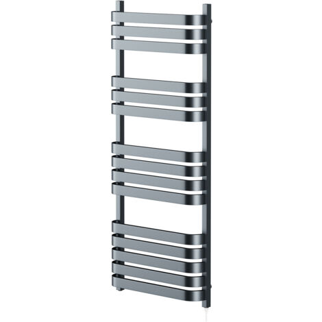 Wholesale Domestic Vasco Anthracite 1200mm x 500mm Electric Heated Towel Rail