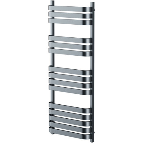 Wholesale Domestic Vasco Anthracite 1200mm x 500mm Heated Towel Rail