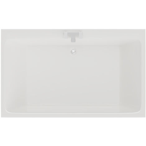 Wholesale Domestic Verna 1800mm x 1100mm Straight Double Ended Bath