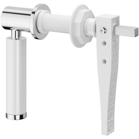 Wholesale Domestic White Ceramic Modern Cistern Flush Lever