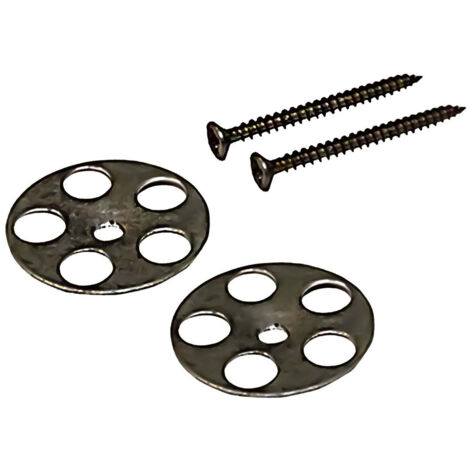 WholeSeal Wetroom 50 Pack of 45mm Screws and 35mm Wall Washers