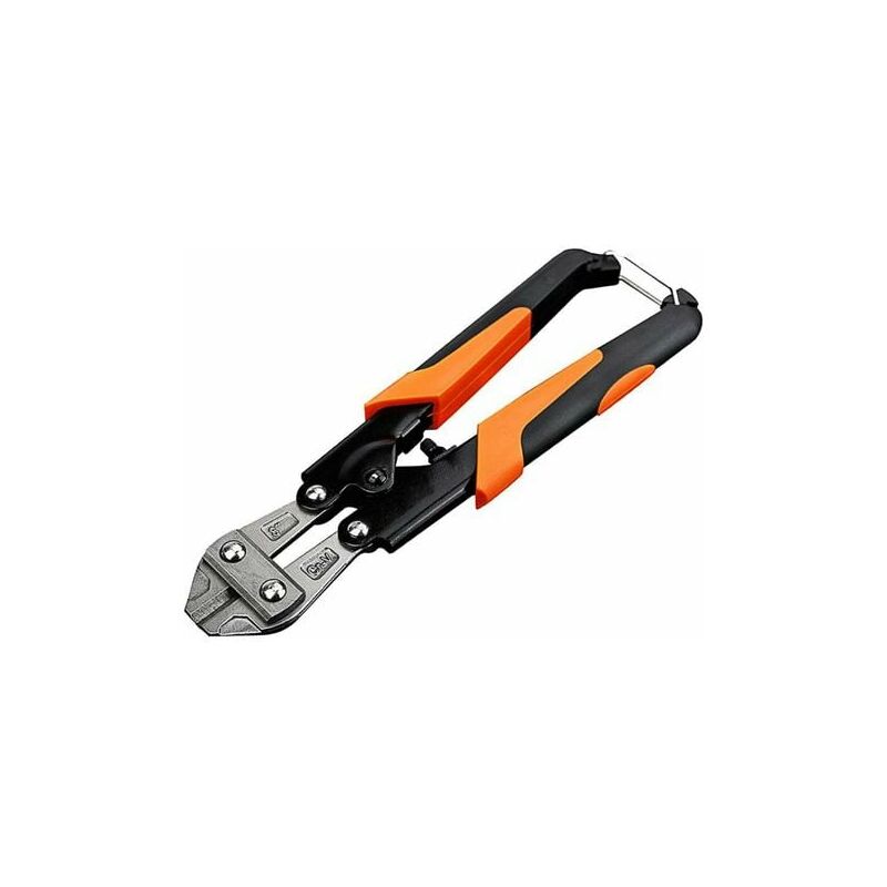 Whwy 200mm 8 inch Compact Chrome Vanadium Steel Bolt Cutters with Reinforced Rubber Jaws