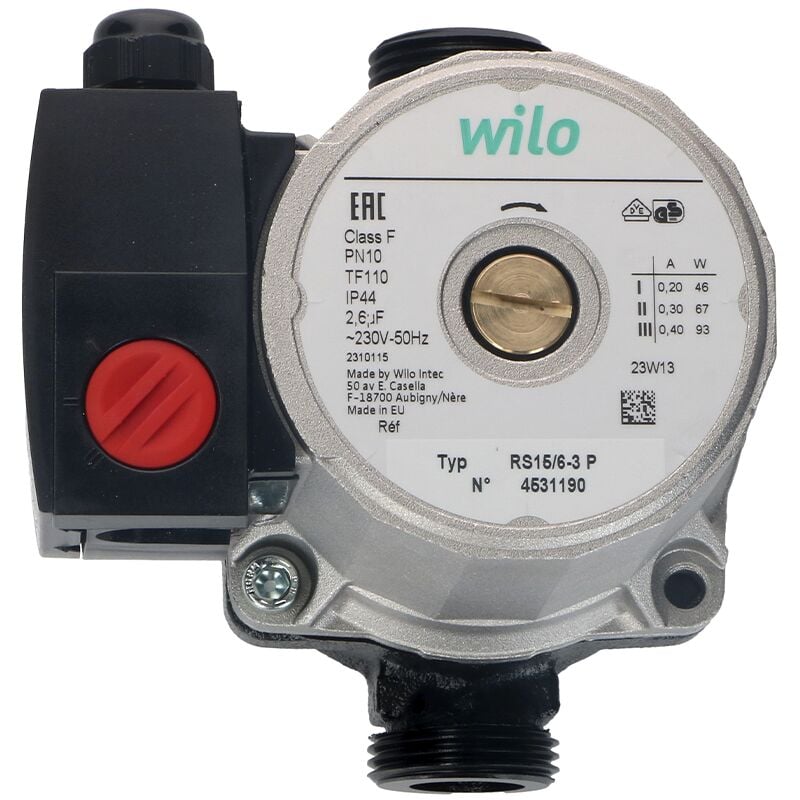 Reporshop - Wi15 / 6 rs 60081029 Pompe de circulation de la chaudière