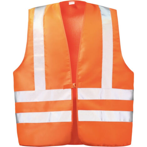 WICA TEX ASATEX Warnweste Wilfried orange Gr. L