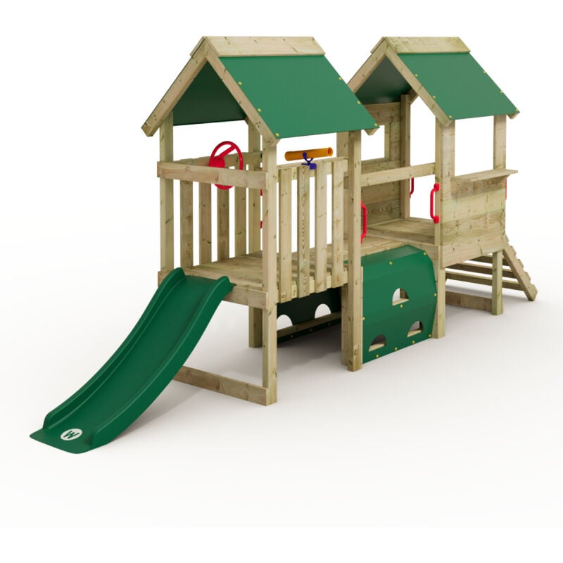 Wickey - Aire de jeux My First Playground 2 pour jeunes enfants - vert