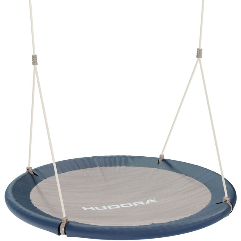 Balançoire nid Hudora Lounge : Balançoire nid pour le jardin avec réglage de la hauteur, set complet, poids maximal de l'utilisateur 150 kg,