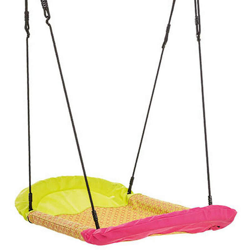Wickey - Balançoire nid Grandoh - étanche, réglable 200-240cm, 3 utilisateurs, max. 150kg, rembourrage amortissant, hydrofuge, extrêmement résistant