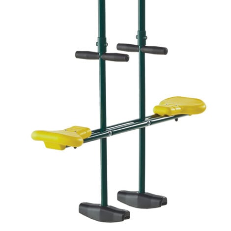 Wickey Balançoire pour plusieurs enfants Robuste métal double siège Social : Parfait pour les petits frères et sœurs, Extrêmement résistant aux intempéries, Poids maximal de l'utilisateur 70 kg -