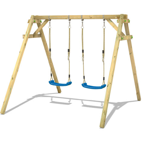 Wickey Columpio Smart Move con Estructura de escalada - rojo