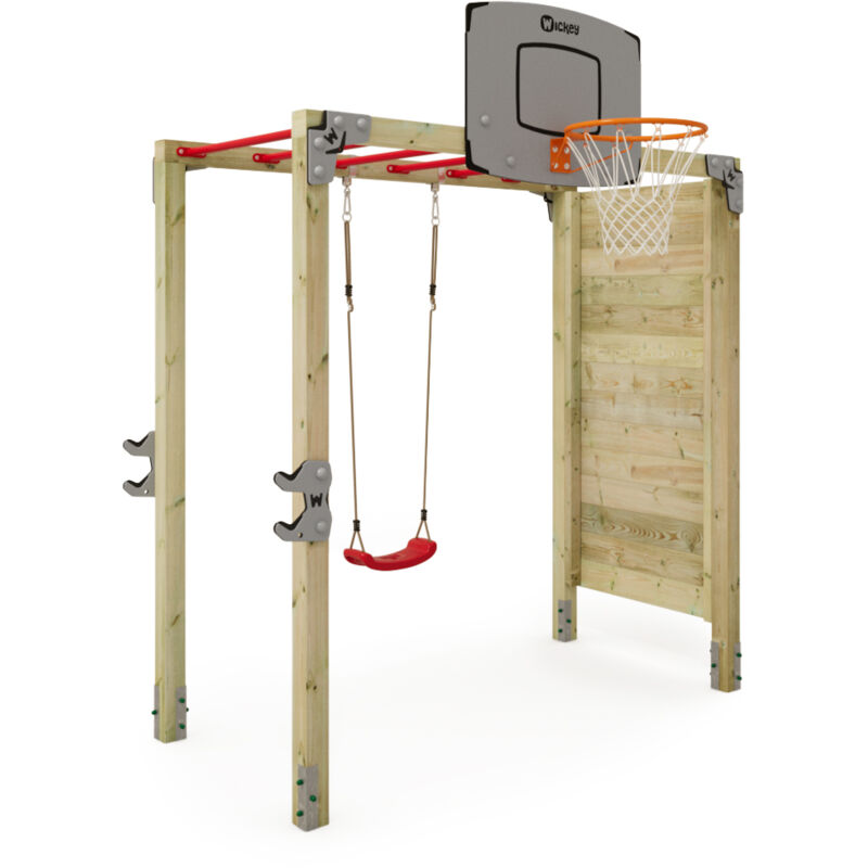 Wickey FIT Gym 455 - Aire de jeux avec échelle horizontale
