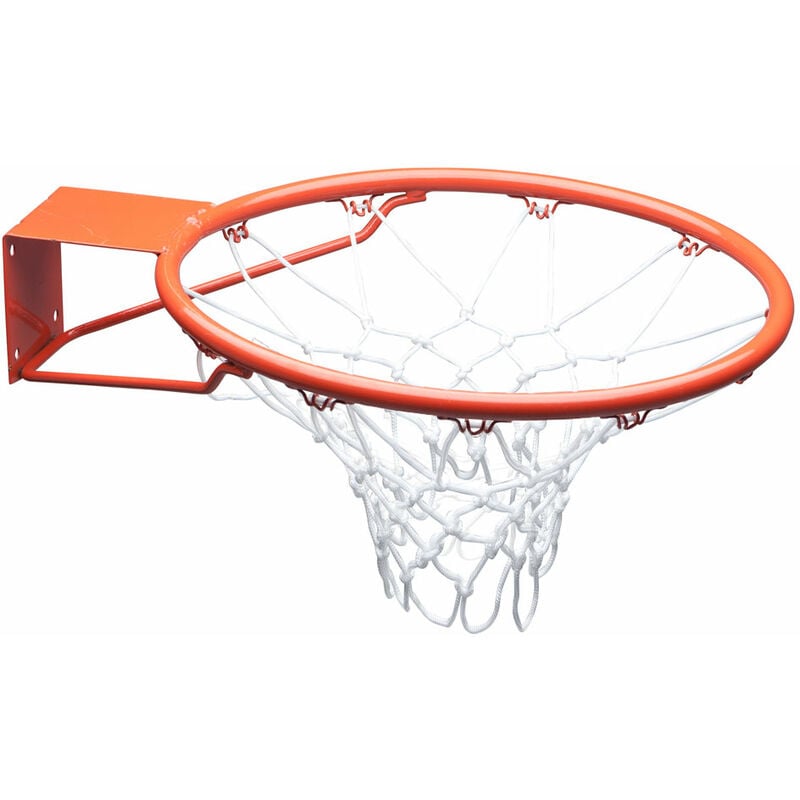 Wickey - Panier de basket-ball pour l'entraînement professionnel dans le jardin - Ø45cm anneau métallique, résistant aux intempéries (pour montage