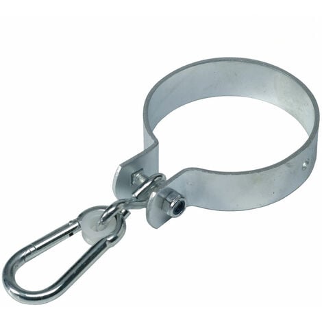 Wickey Schaukelhaken Schaukelschelle mit Karabiner – Sicherheit und Spaß für jede Schaukel, (Extrem witterungsbeständig, Gewicht 0,5 kg)
