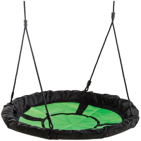 WICKEY Swibee balançoire nid d‘oiseau pour aire de jeux, portique balançoire & cabane enfant