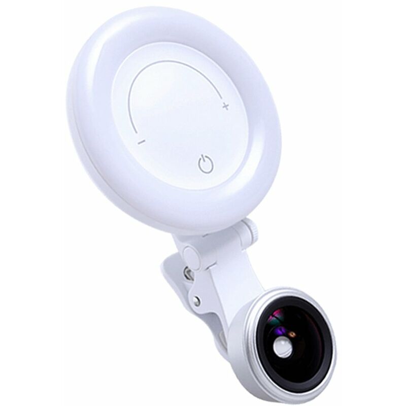 

Beauty Lens Shot 120 ° Super Wide Apertura Selfie Reflector Temporizador automatico Luz de relleno Lente de atenuacion Beauty Lens con anillo Escena