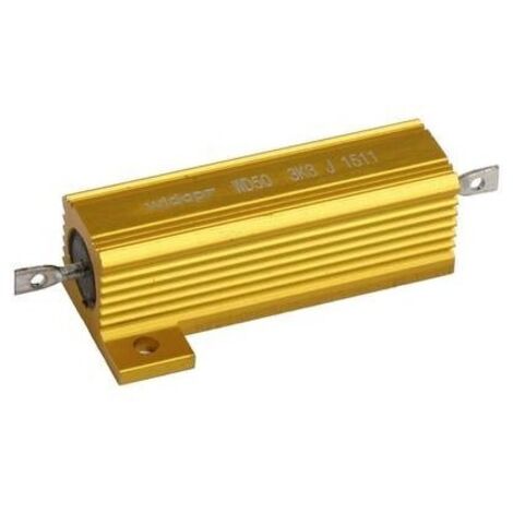 Widap 160103 Resistenza a filo 1.2 kΩ in alluminio 50 W 5 % 1 pz.