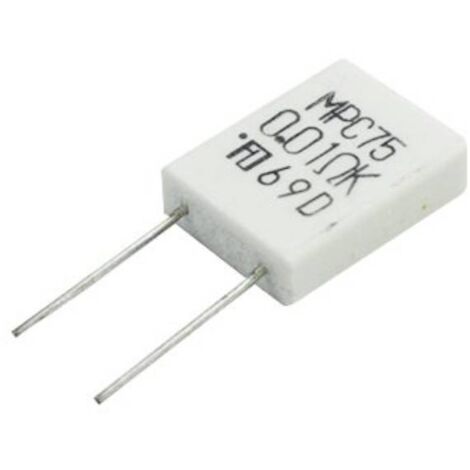 Widap 300033 0.01 Ω sortie radiale 5 W 10 % 1 pc(s) V661693
