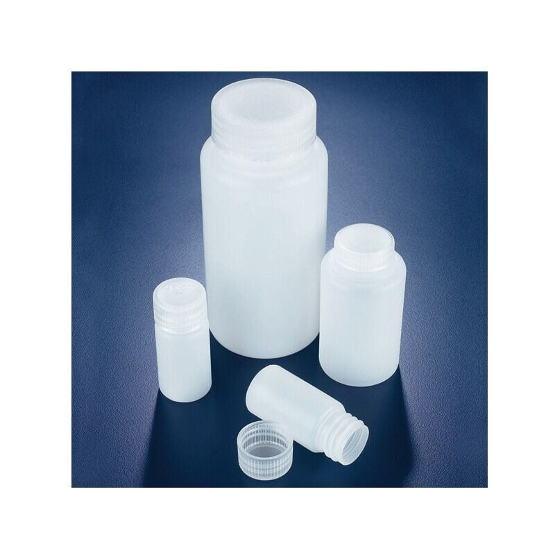 Bottle Round, HDPE, Wide Neck 1000ML (Pk-5) - Azlon
